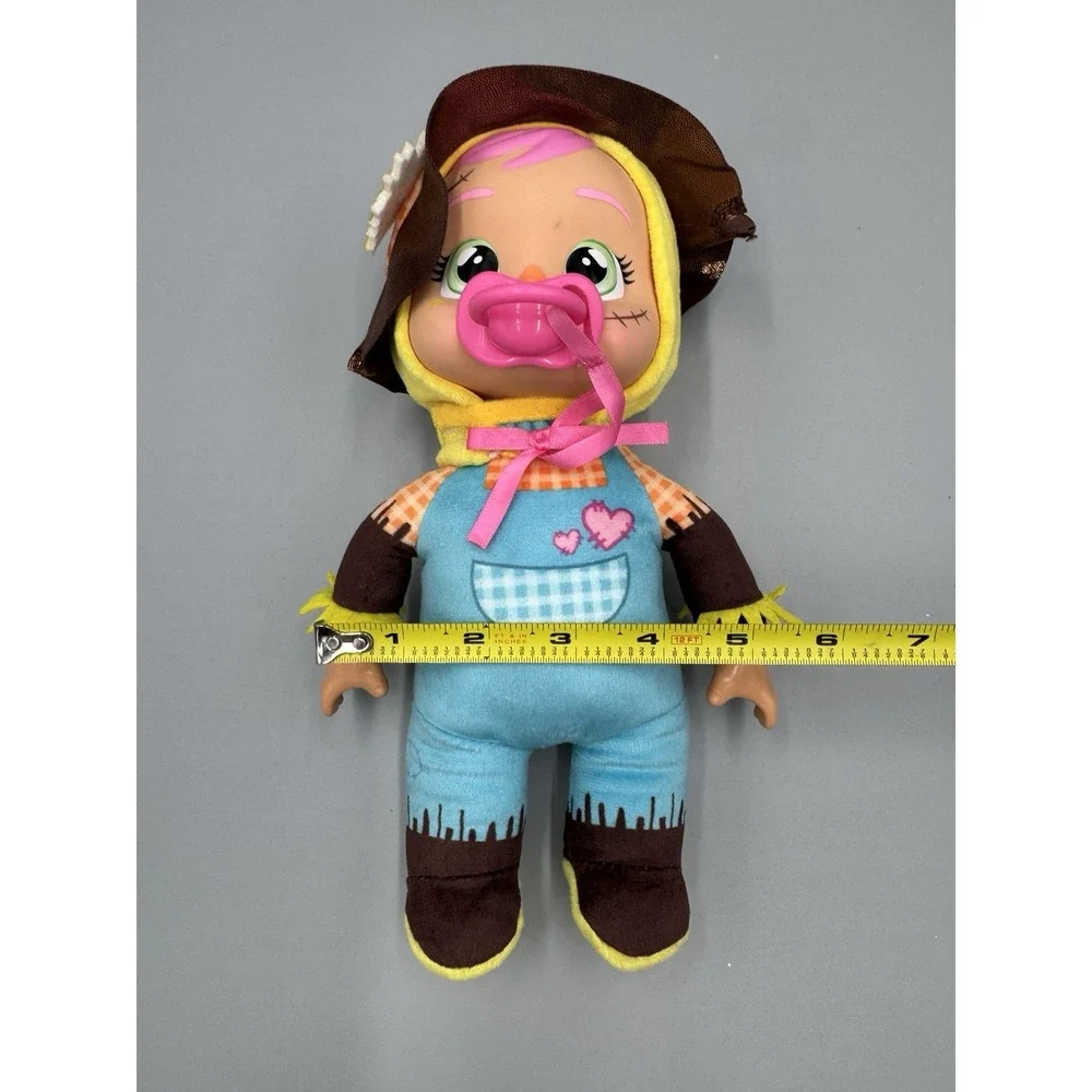Cry Babies Tiny Cuddles Scarecrow With Pacifier Halloween Doll 10